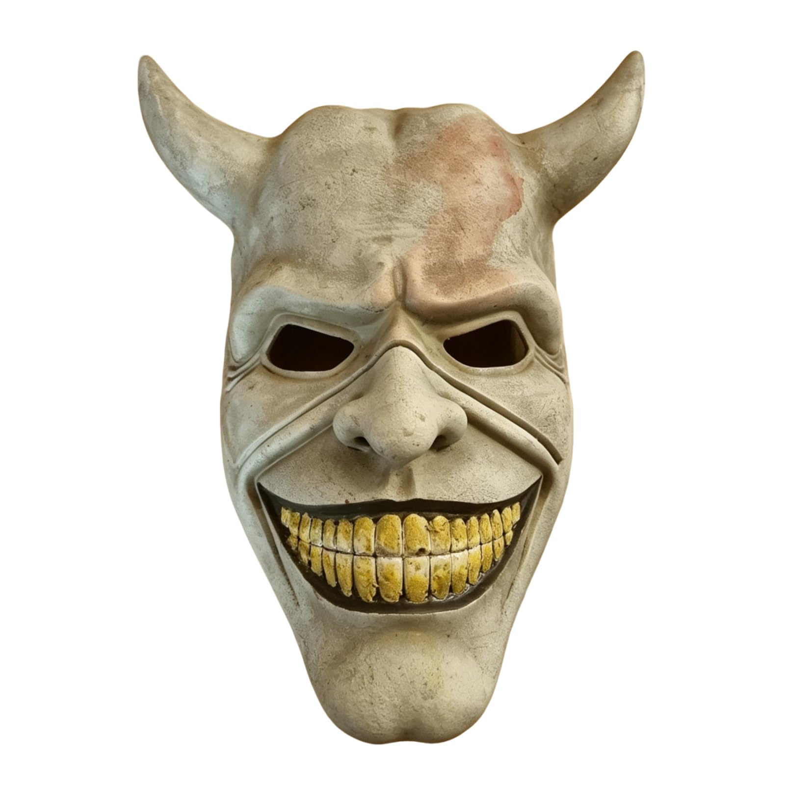 KamdFoen The Black Phone Mask Halloween Scary Killer The Grabber Mask Horror Costume Accessories For Adults(Bloody)