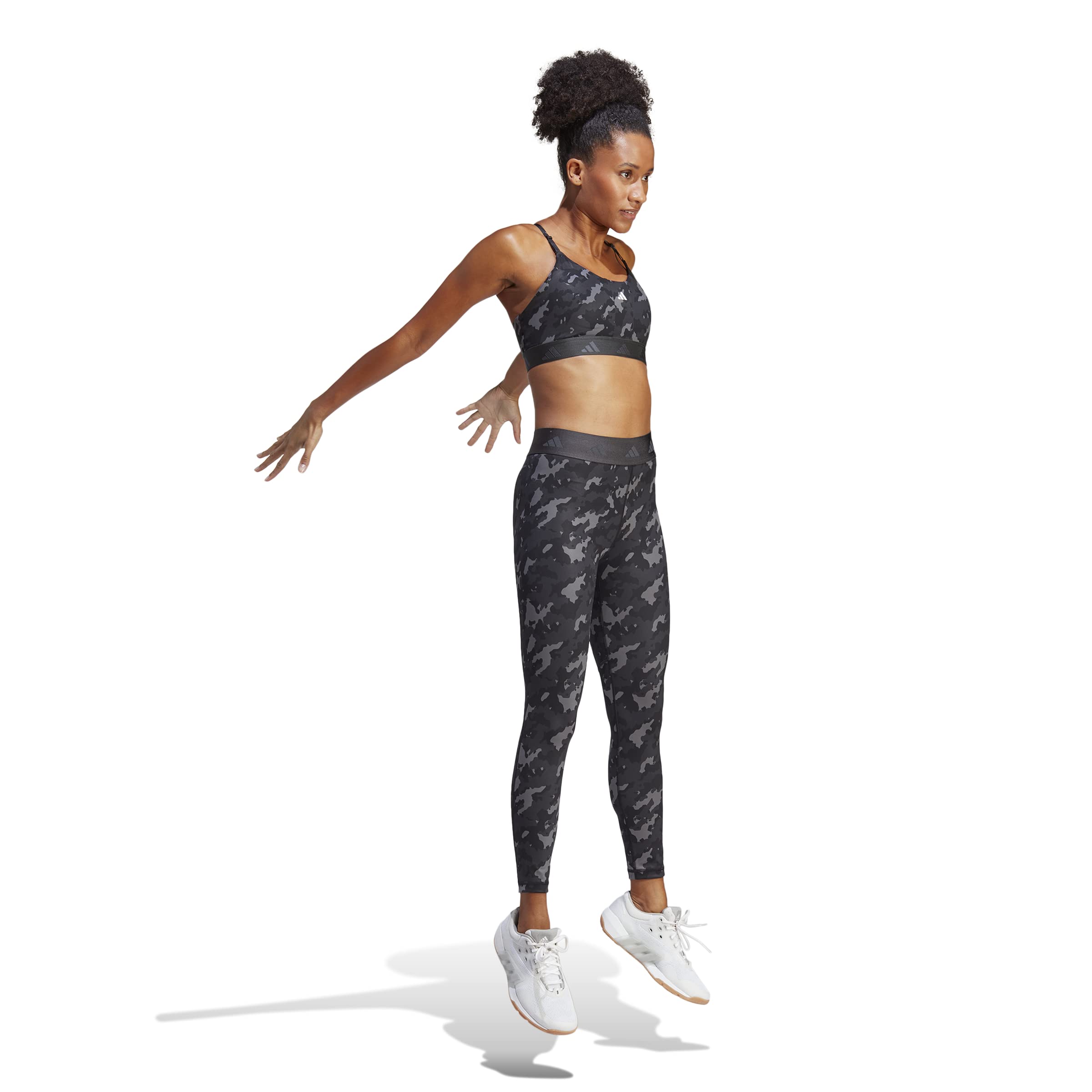 adidas Damen Tights Techfit Camo 7/8 Leggings