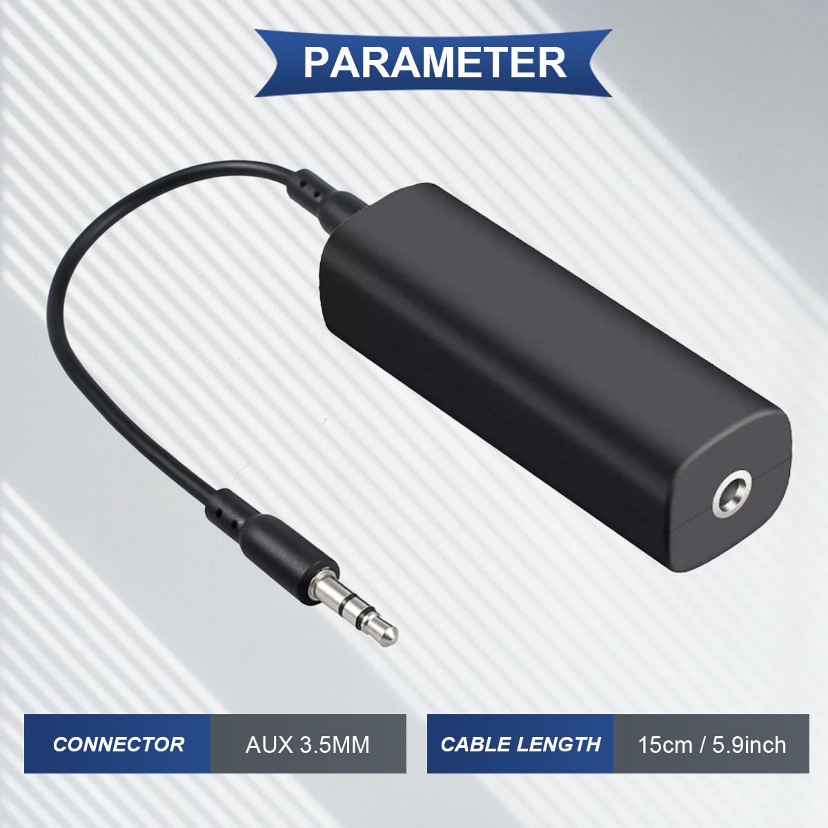 2 szt. Izolator szumów pętli ziemi, eliminuje irytujący szum, filtr szumów AUX 3,5 mm do samochodowych systemów audio, stereo w domu, wzmacniaczy gitarowych
