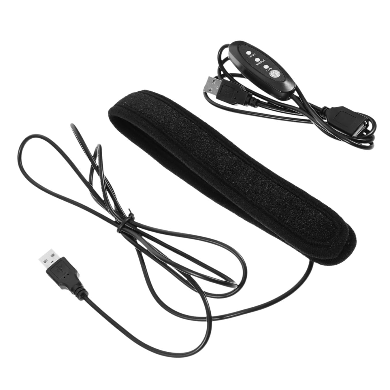 jojofuny 2pièces Chauffe-lentilles USB Réglable pour Appareil Photo Et Télescope Bandes De Désembuage Néoprène avec Niveaux De Température pour Prévenir La Condensation