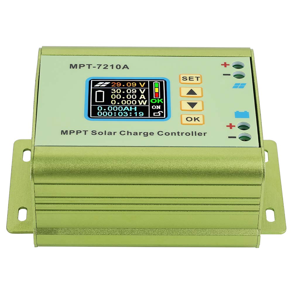 Regulator ładowania słonecznego 10 A regulowany dla 24 V 36 V 48 V 60 V 72 V panel słoneczny 600 W maksymalne wyjście MPPT tryb DC wyświetlacz LCD do baterii litowej