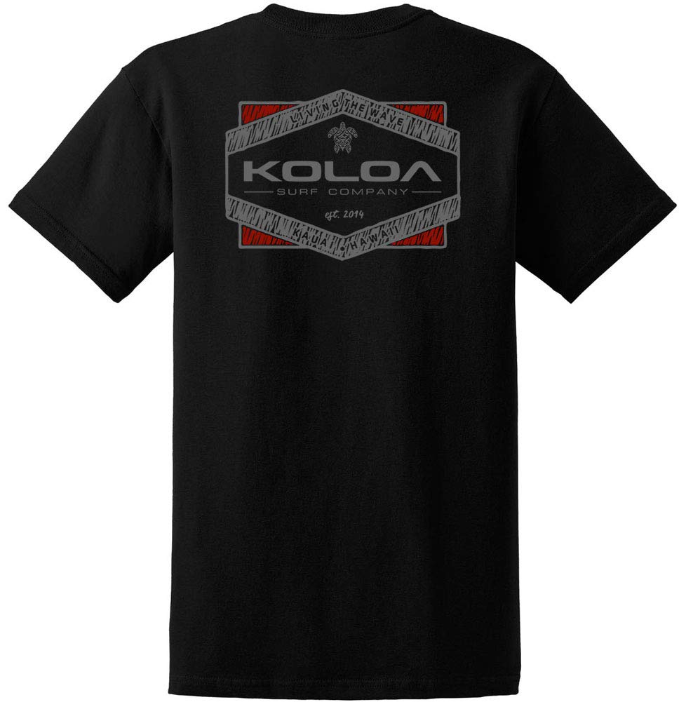 Koloa Surf Mens Graphic Heavyweight Cotton Tees in Reg Big and Tall