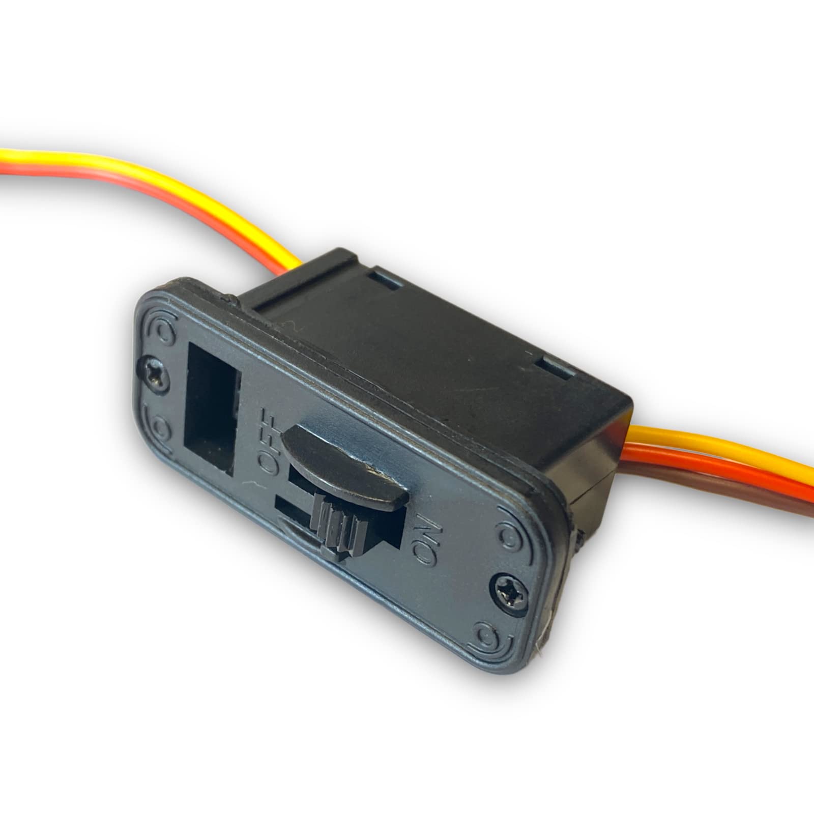 VUNIVERSUM – Lot 2 Câbles Interrupteurs RX – JR/Graupner – 15 Cm 26 AWG – Pour RC, Récepteur LED Lipo
