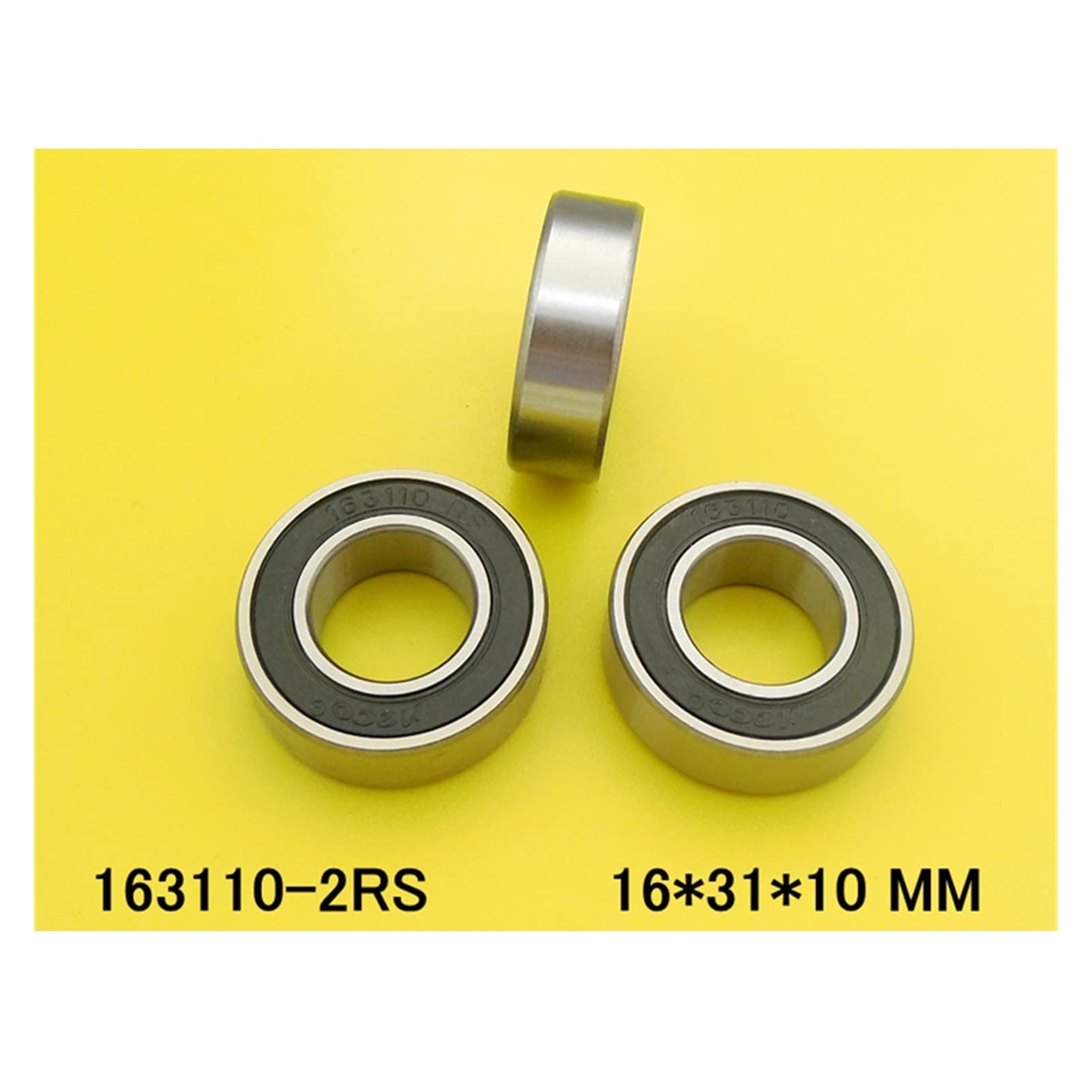 Amazon.co.jp: ベアリング 10ピース163110-2RS自転車ボールベアリング