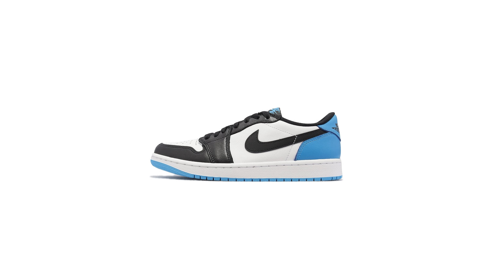 靴 NIKE AIR JORDAN 1 RETRO OG LOW  Jordan 1 Retro Low OG Black Dark Powder Blue Men's - CZ0790