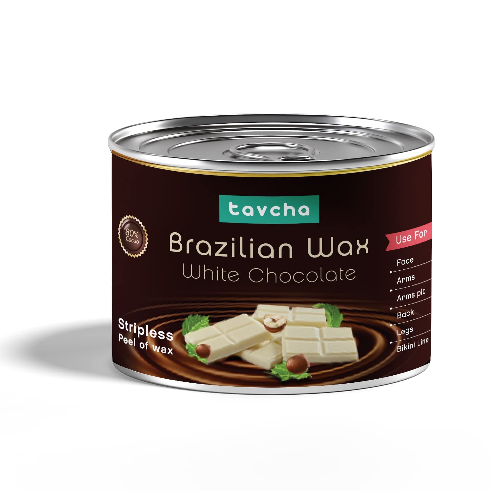 tavcha Premium Brazilian Wax White Chocolate 300Gm | Best For Women & Men (B0BKMF64J2) Amazon Price History, Amazon Price Tracker