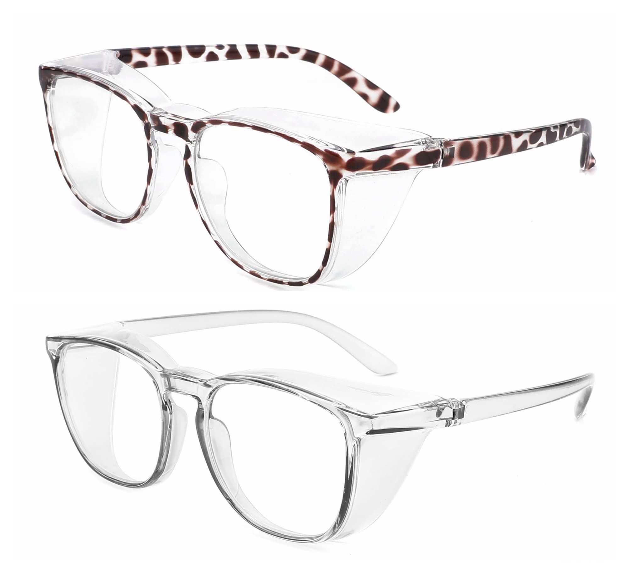 Alsenor - Lot de 6 paires de lunettes de protection anti-lumière bleue pour infirmière - Pour homme et femme