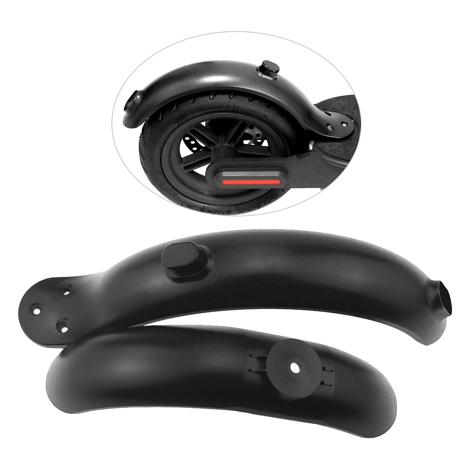 Scooter Fender Rear Front Mud Guard Fenders Set Mudguard Tyre Splash Replacement For Xiaomi Electric Scooter Accessories