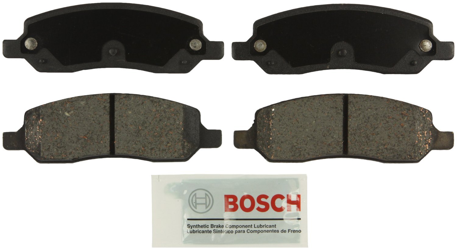 Bosch BE1324H Blue Disc Brake Pad Set with Hardware - FRONT — view 368