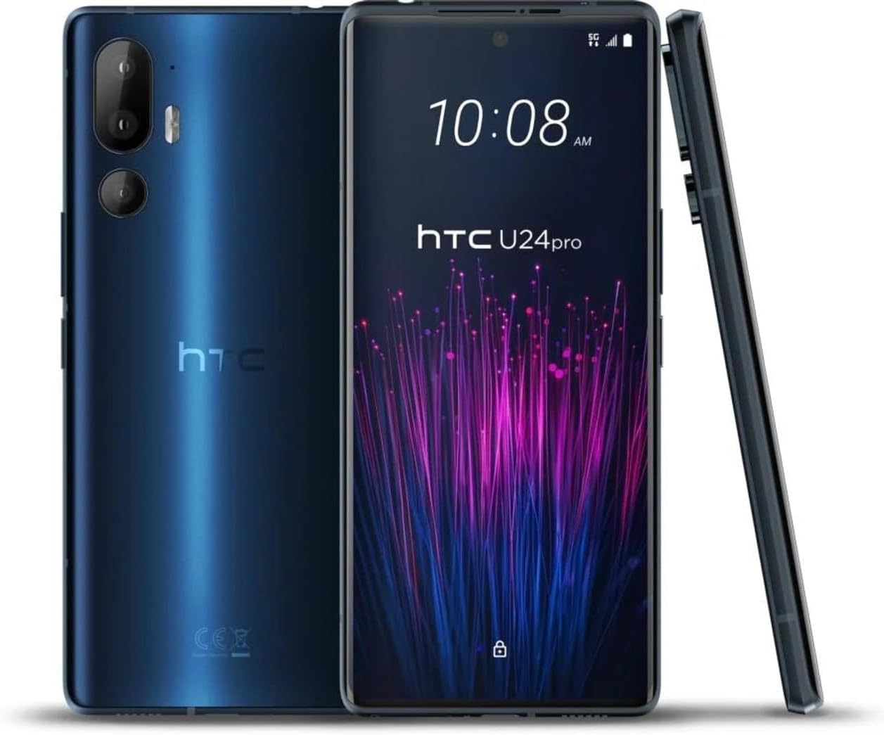 U24 Pro Dual SIM 256GB ROM + 12GB RAM (GSM Only | No CDMA) Factory Unlocked 5G Smartphone (Space Blue) - International Version