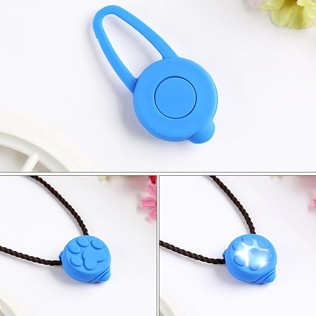Foto 6 de 7 de 2pcs Collar Luz para Perros con 3 Modos Luces de Seguridad