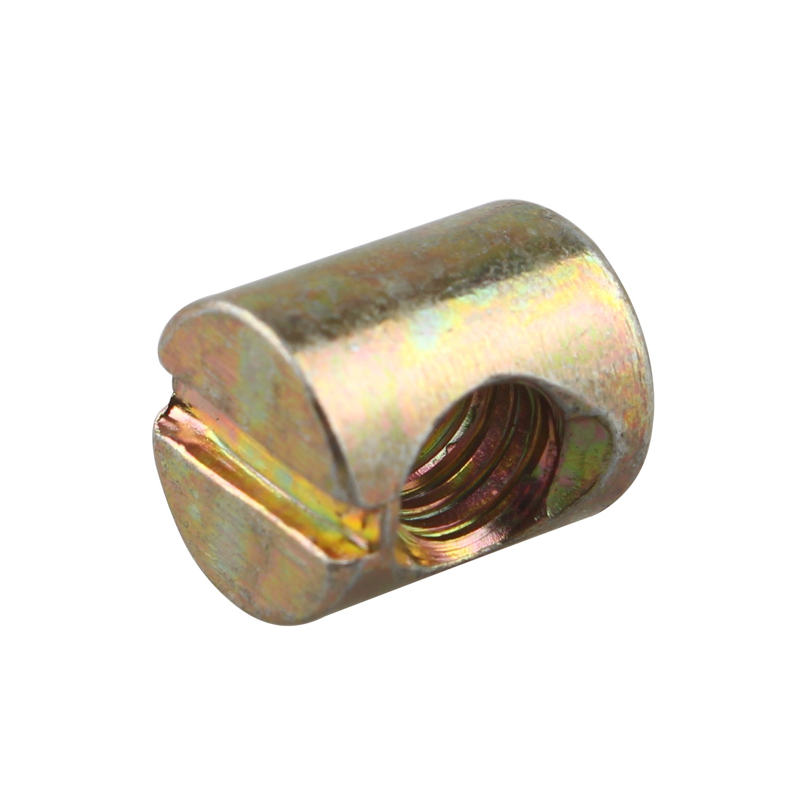 10 pezzi M8 * 15 mm Barrel dadi tasselli in titanio per mobili letto lettino sedie