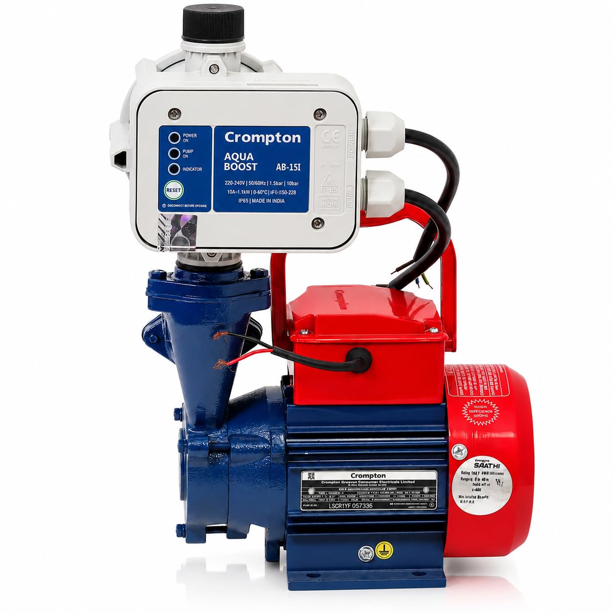 Crompton 0.5hp Pressure Booster Pump | 0.5hp with Automatic Pump Controller Switch |Water Pump 0.5hp | 0.5hp Pressure Pump-image-45