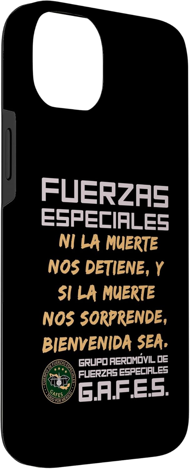 GAFE GAFES Mexican Special Force Fuerzas Especiales Patriot Case for iPhone 14 Plus