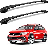Vista 1 de KINGGERI Barras Transversales para Portaequipajes Compatibles con Volkswagen Tiguan 2018 2019 2020 2021 2022 2023 2024 2025 2026 y Taos 2022-2026