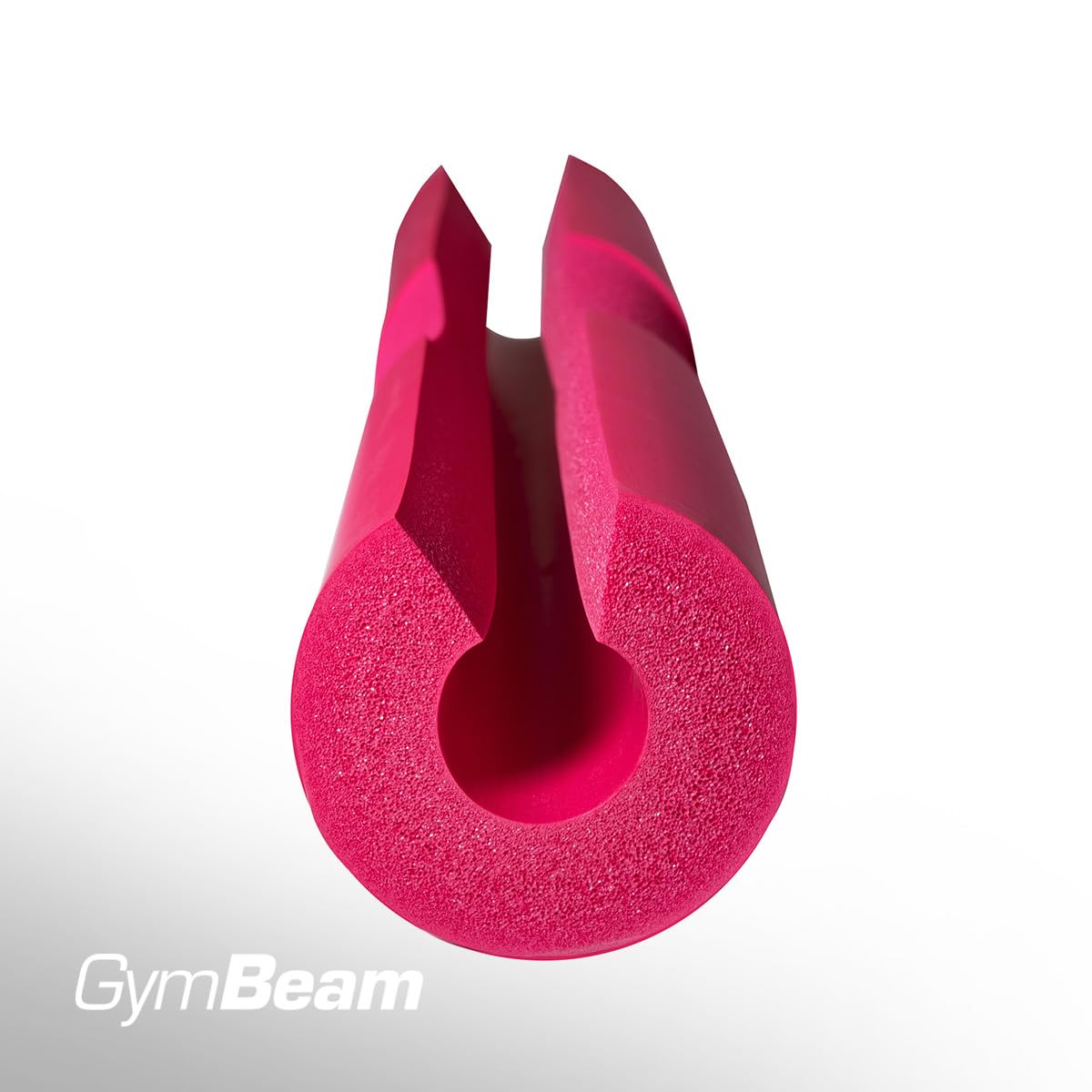 GymBeam Cuscinetto per Bilanciere da Donna, Colore Rosa, Barbell Pad in Gomma Nitrilica, Ideale per Squat con Bilanciere, Allevia la Pressione sul Tratto Cervicale