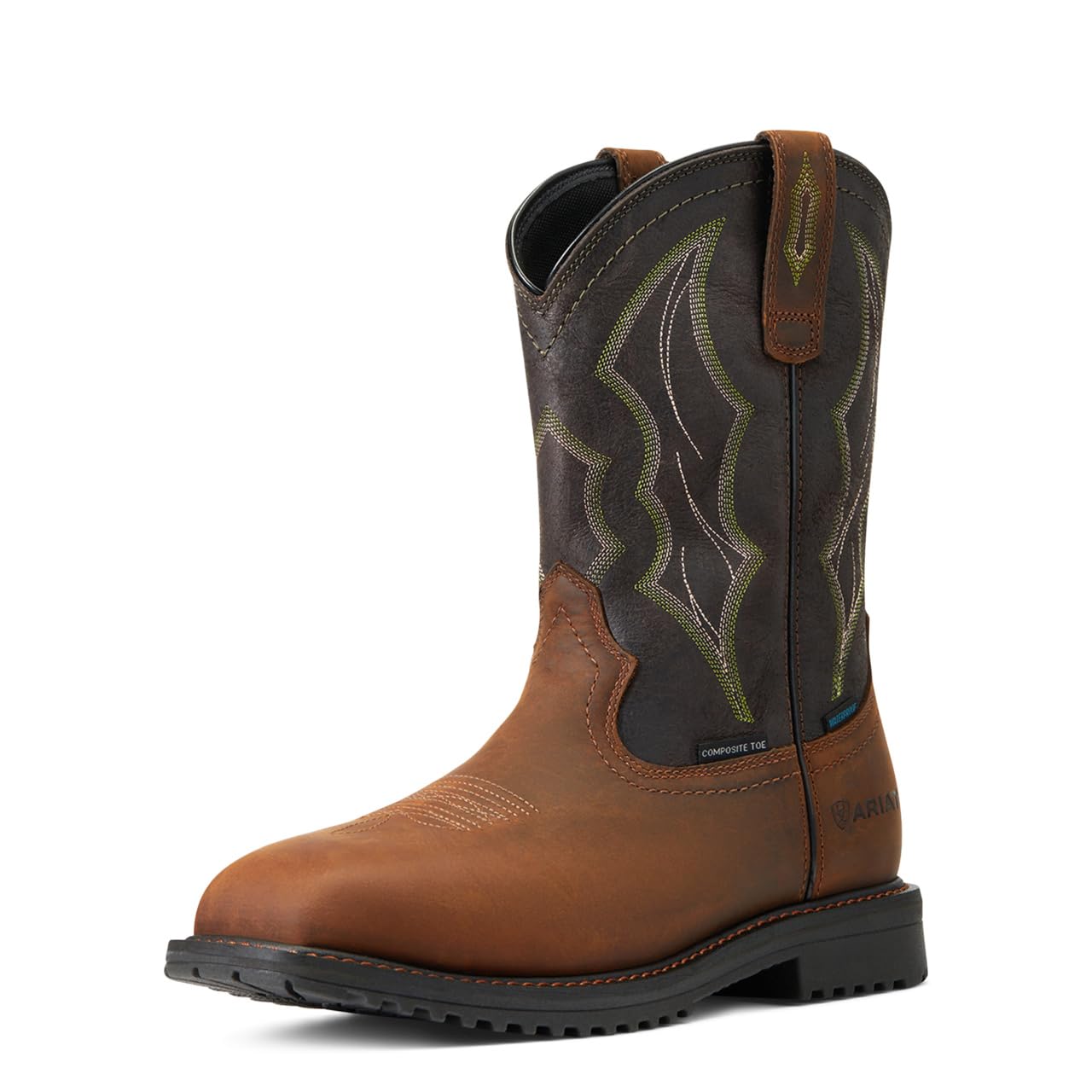 ARIAT mens Rigtek H2o Composite Toe Work BootsFire and Safety Boot