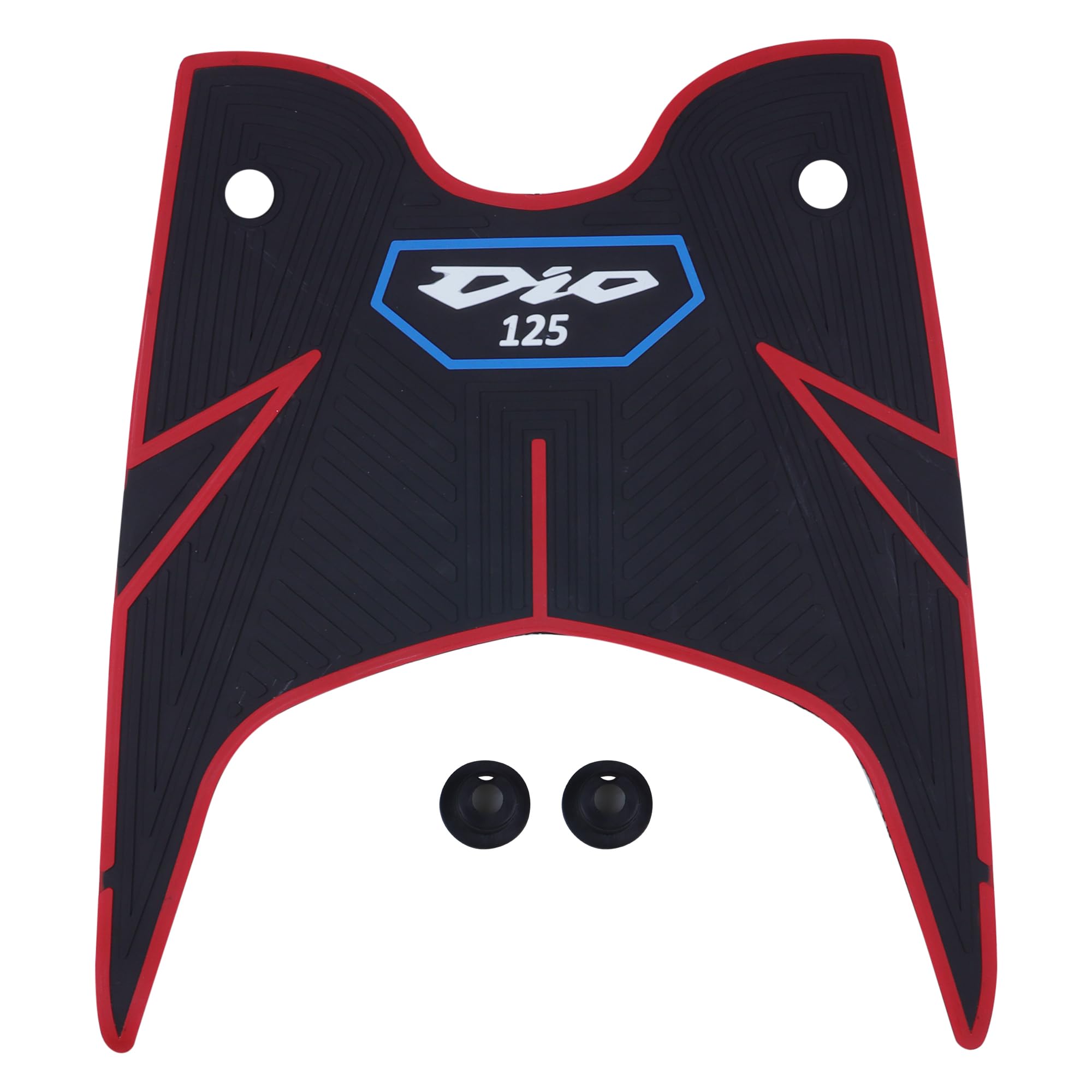 Grandbiker Rubber Foot Mat Compatible with Dio 125 BS6 (Black) (1)-image-11