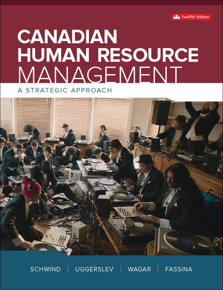 Canadian Human Resource Management with Connect with SmartBook
