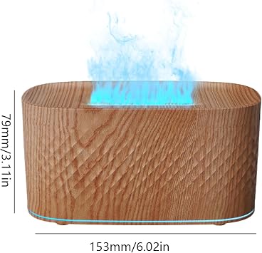 Bonfire Aroma Tool - Fire Aroma Device, Flame Humidifier with Spray Function, Accessory for Home Gym and Spa | Bonfire Aromatic Tool Function De P