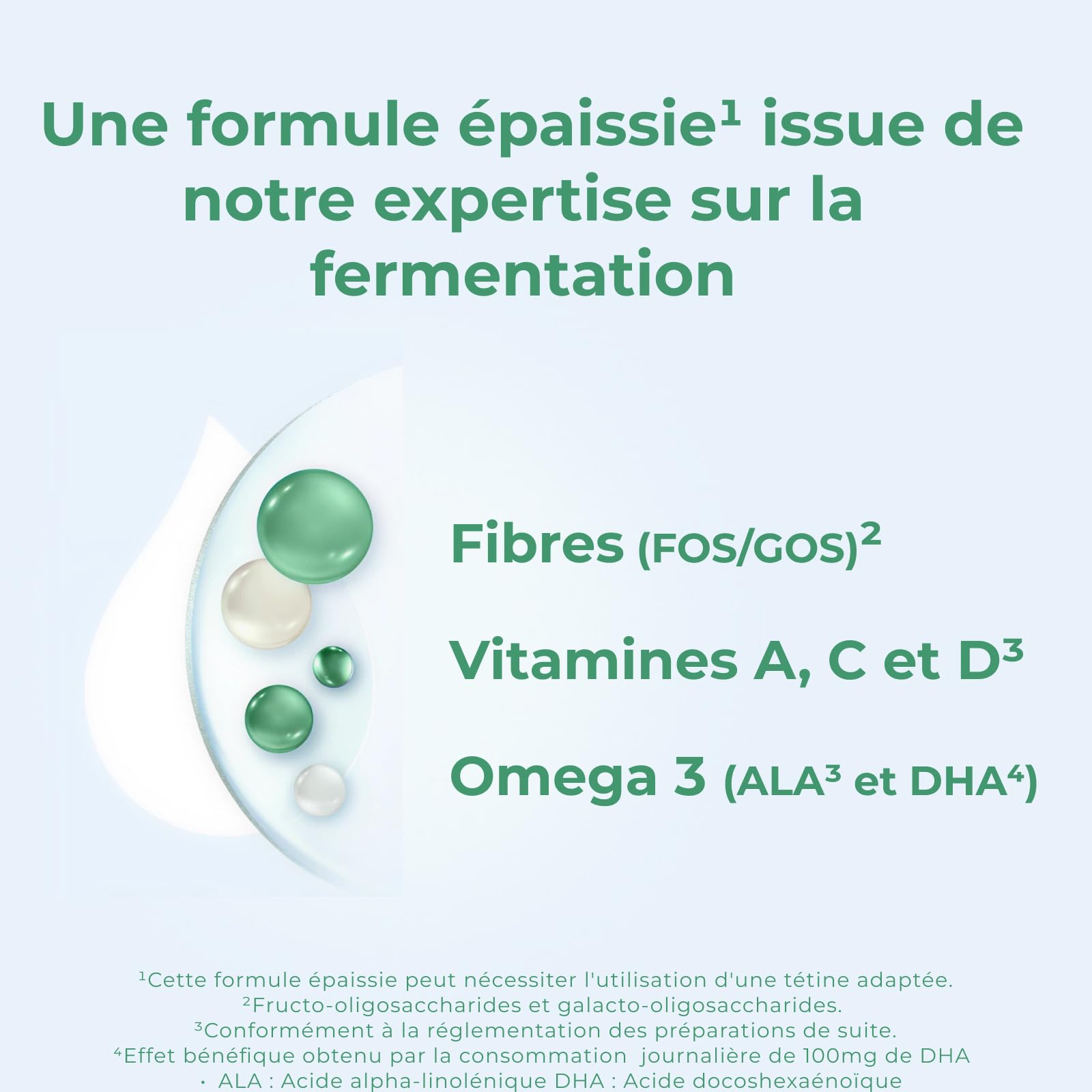 Laboratoire Gallia - Galliagest Premium 2ème Âge - Lait en Poudre pour Bébe - Enrichi en Fibres, Vitamines A, C, D & Oméga 3 - Pour Bébe de 6 Mois à 12 Mois - Maxi Format 1,1kg (Lot de 3)