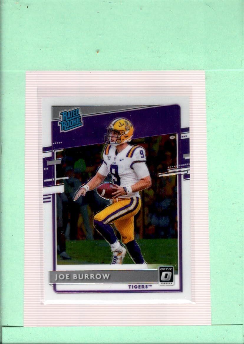 2020 Panini Chronicles Draft Picks Donruss Optic Rated Rookies Draft Picks #1 Joe Burrow MINT LSU Tigers Football