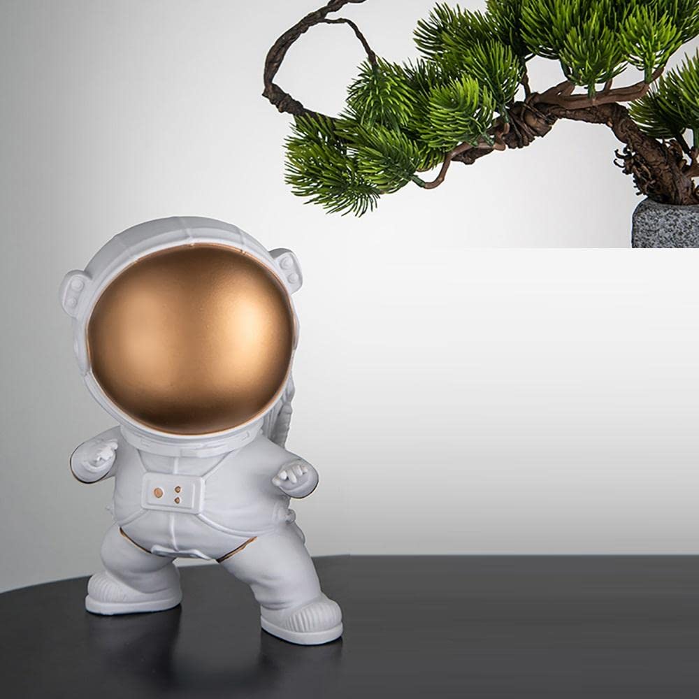 Pequeña Escultura Figuras De Astronauta Figuras De Estatua De Astronauta De Kung Fu De Resina