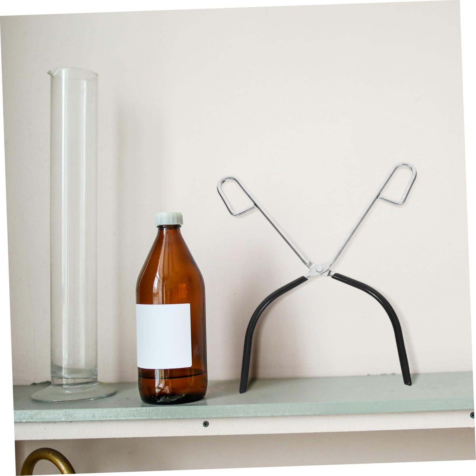 CIYODO Beaker Clamp Holder Laboratory Beaker Tong Tube Holder Clip Test Tube Grip Condenser Clamp Flask Clip for Chemical Research