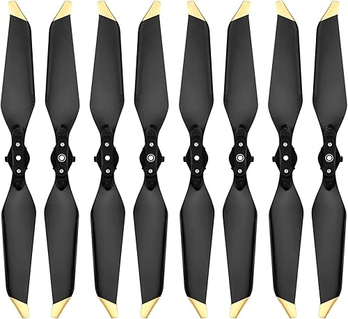 4 pares de hélices Mavic ProMavic Pro Platinum de repuesto de hélices de bajo ruido de liberación rápida 8331F alas para DJI Mavic ProMavic Pro