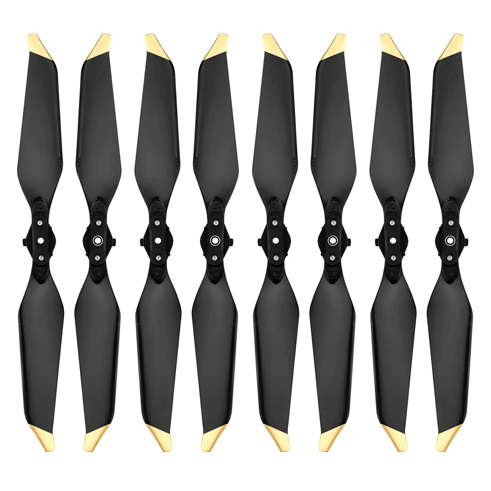 Tosiicop Propeller for DJI Mavic Pro Platinum 4 Pairs Replacement Prop Blades Propellers Drones Accessories Low Noise Quick Release 8331F Wings for DJI Mavic Pro Mavic Pro Platinum Gold Tips