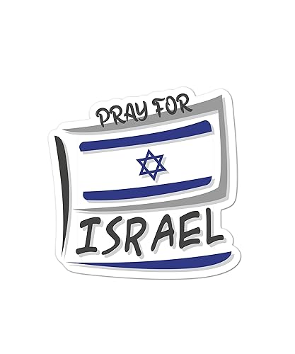 Pray For Israel Sticker Decal For Tumbler