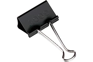 ACCO Mini Binder Clips: The Optimal Solution for Compact Organization