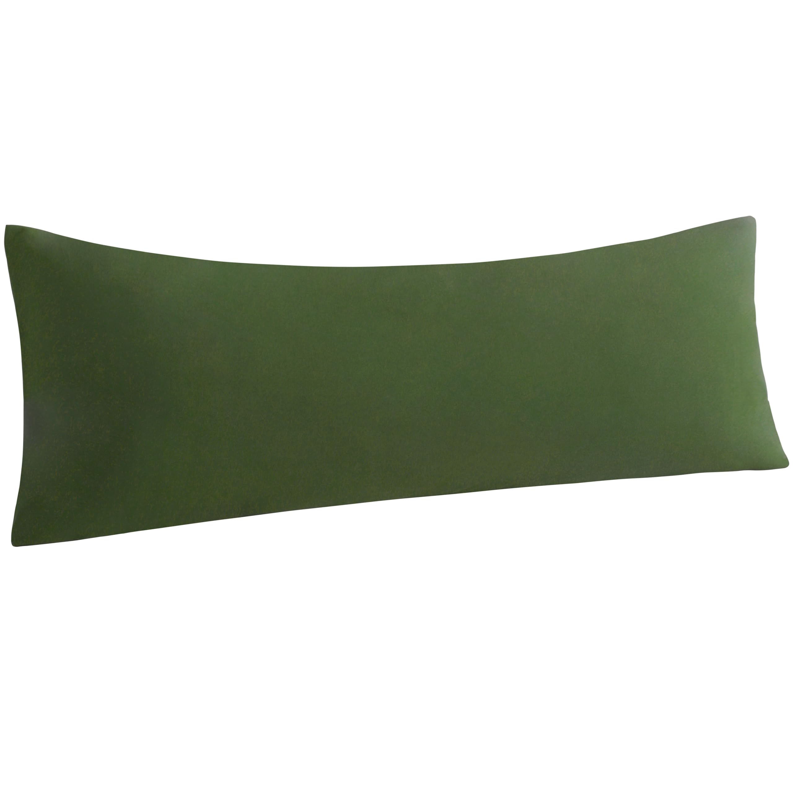 NTBAY Body Pillowcase - Brushed Microfiber 20x54 Pillowcase - Soft, Wrinkle-Free, Fade-Resistant, Stain-Resistant, Olive Green Body Pillow Cover with Envelope Closure - 20x54 Inches, Olive Green