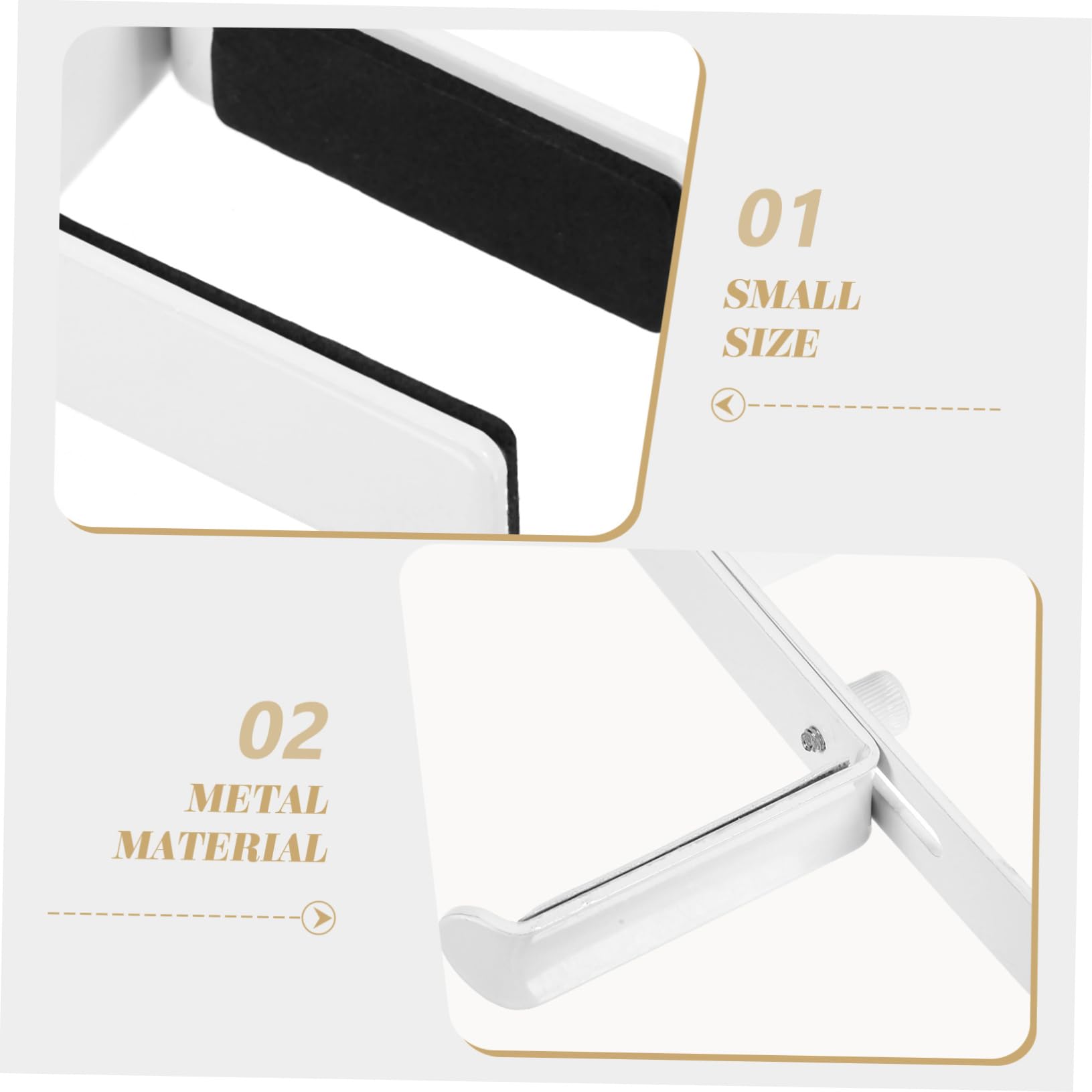 Artibetter Supporto Per Cuffie Regolabile Da 3 Pezzi Con Morsetto Da Scrivania Per Cuffie Sotto La Scrivania in Similpelle
