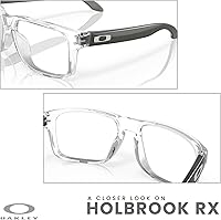Vista 6 de Oakley Holbrook Square OX8156 - Gafas para hombre + paquete con kit de correa de accesorios, bolsa de microfibra