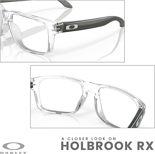 Miniatura 6 de Oakley Holbrook Square OX8156 - Gafas para hombre + paquete con kit de correa de accesorios, bolsa de microfibra