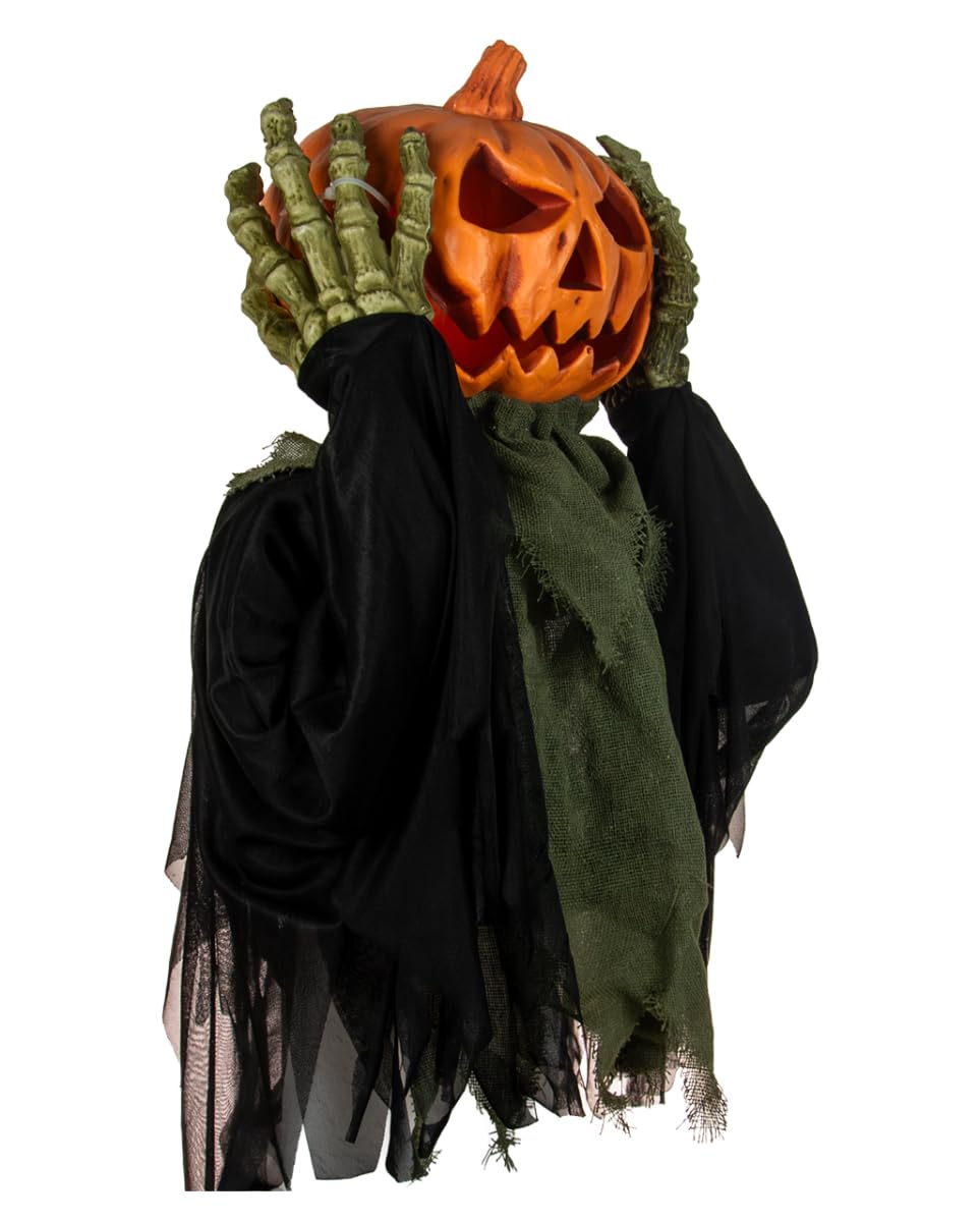Horror-Shop Kürbis Groundbreaker mit Pop Up Kürbis Fratze