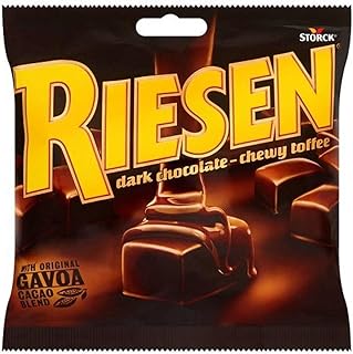 Riesen Dark Chocolate Chewy Toffee 135G