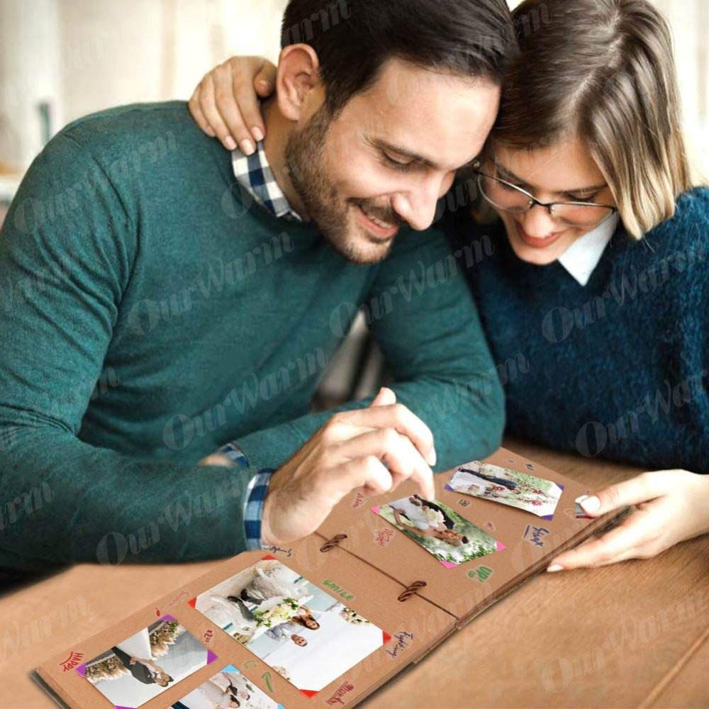 Nuestro libro de aventuras Álbum de fotos de bricolaje Álbum de recortes Mi película de aventuras Fotografico Viajar Boda Álbum para niños Regalos 80 páginas, 1, Bélgica