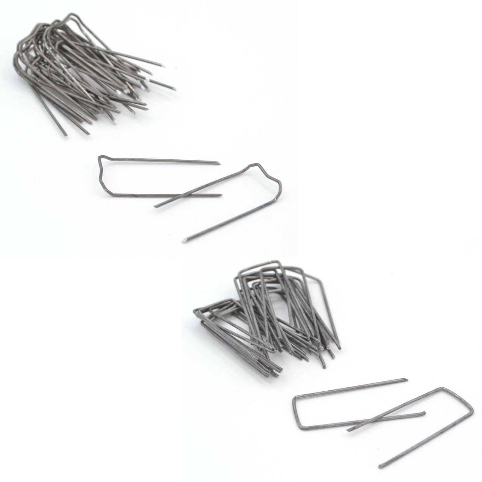 Celloexpress Mossing Pegs/German Pins For Florist Wreaths Pegs - 60Mm X 10Mm Bent - Pack Of 100