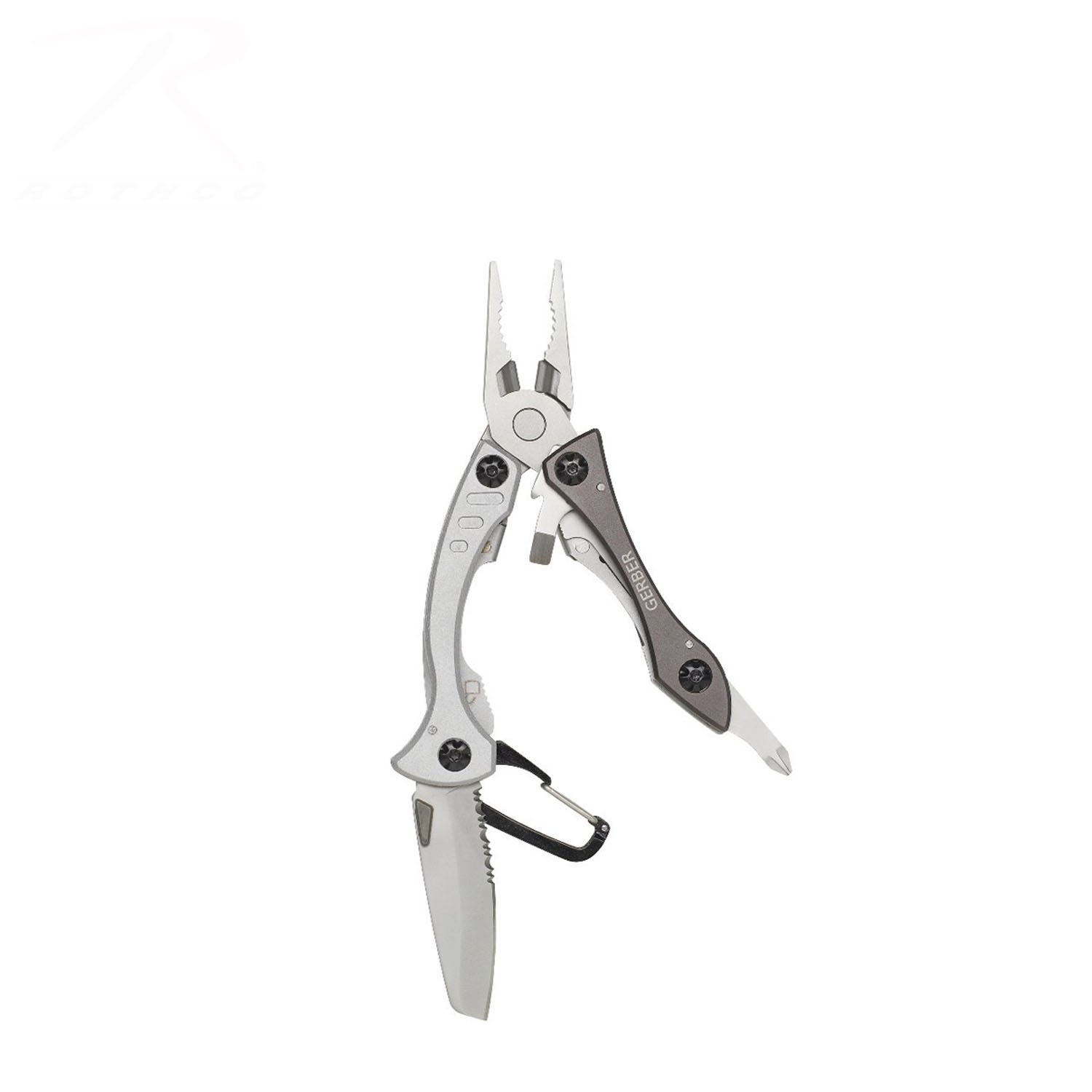 Crucial Tool, Gray, Butterfly Style Needle Nose Plier & 8 Components, Stainless
