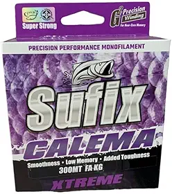 Linha Pesca Monofilamento Rapala Sufix Calema Xtreme 300m 0.40mm 48 Lbs 22Kg