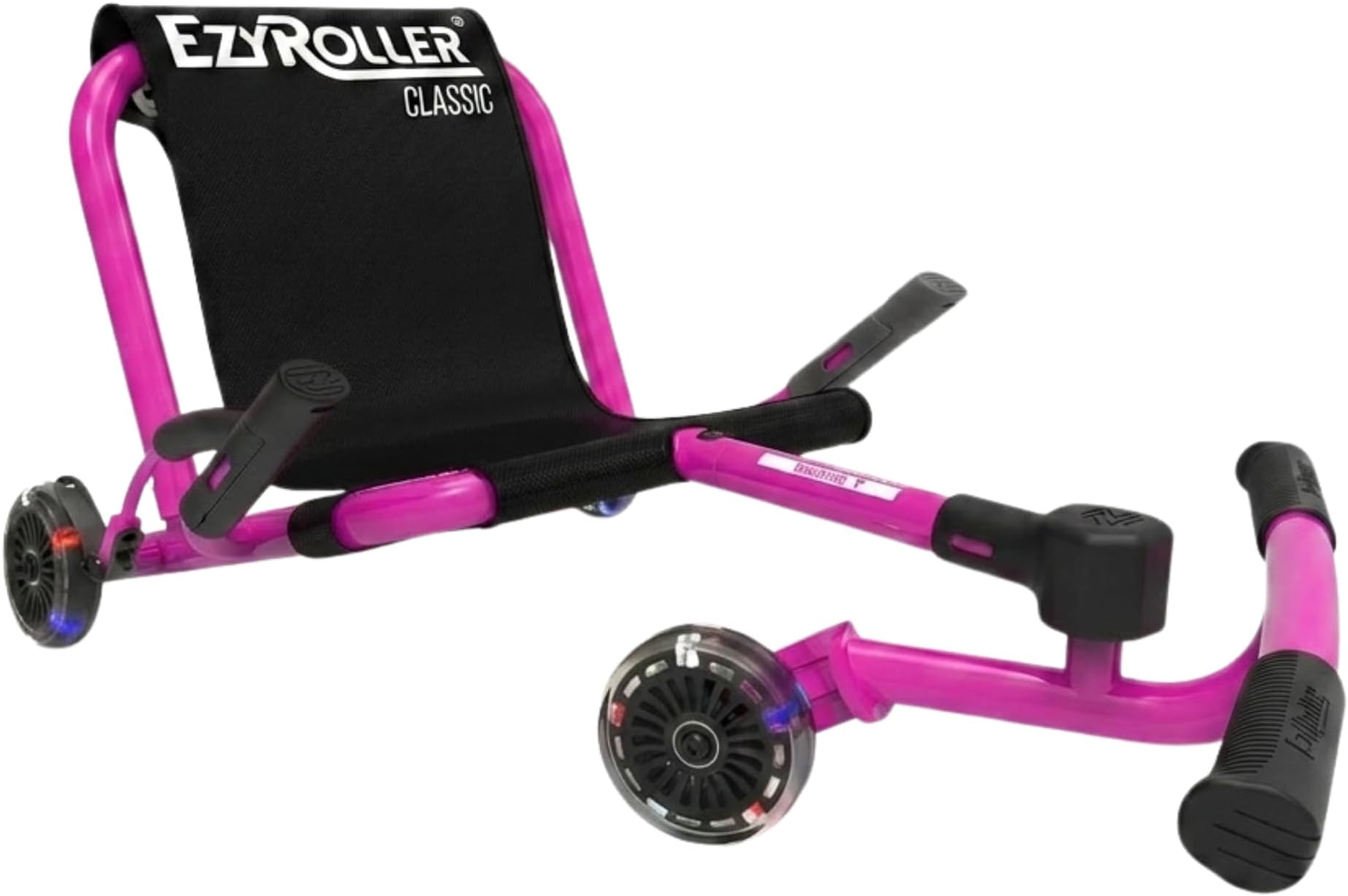 EzyRoller Classic Ride On with LED Light Wheels - Pink