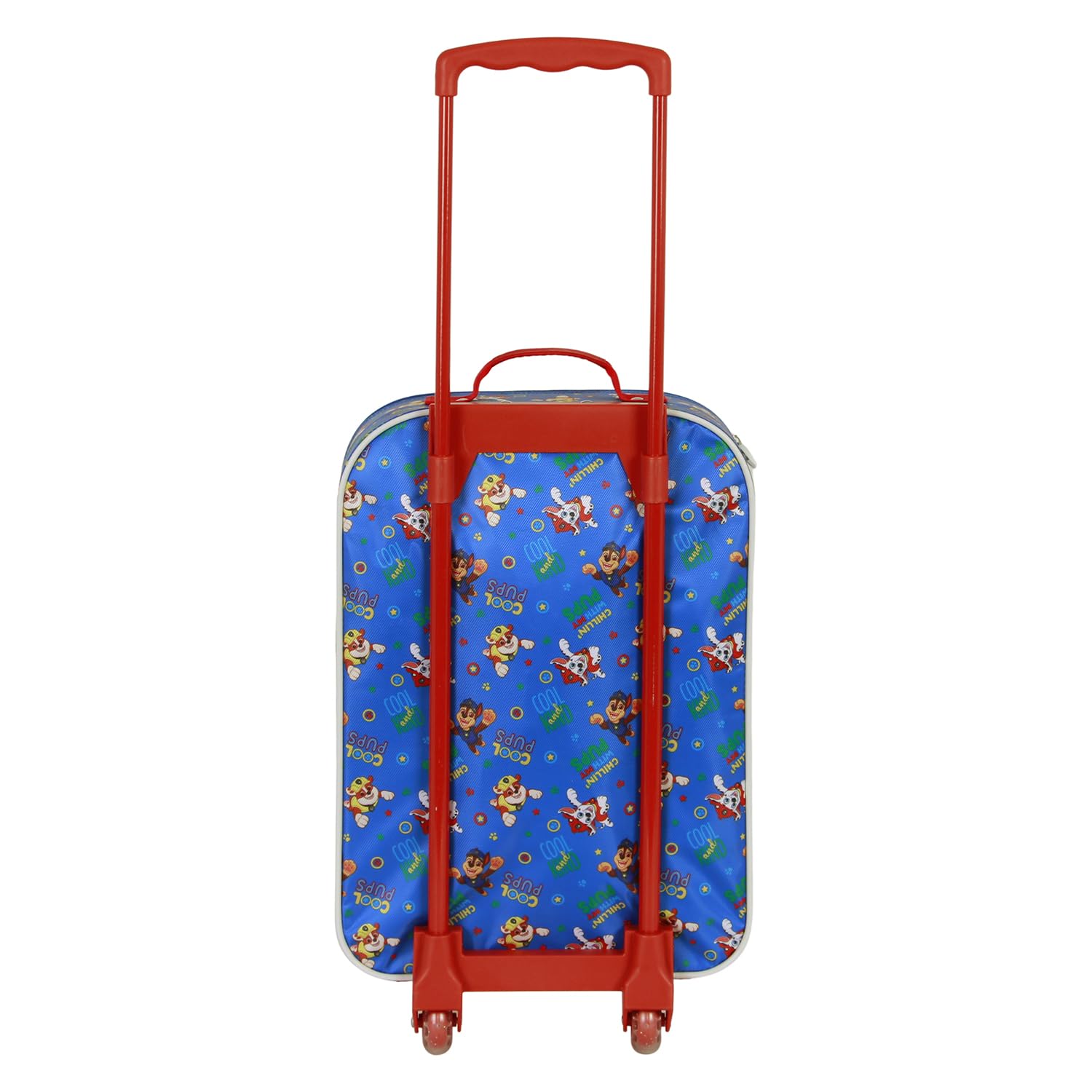 Karactermania Paw Patrol La Pat' Patrouille Cool-Valise à roulettes Soft 3D, Bleu, 17 x 33 x 52 cm, Capacité 26 L