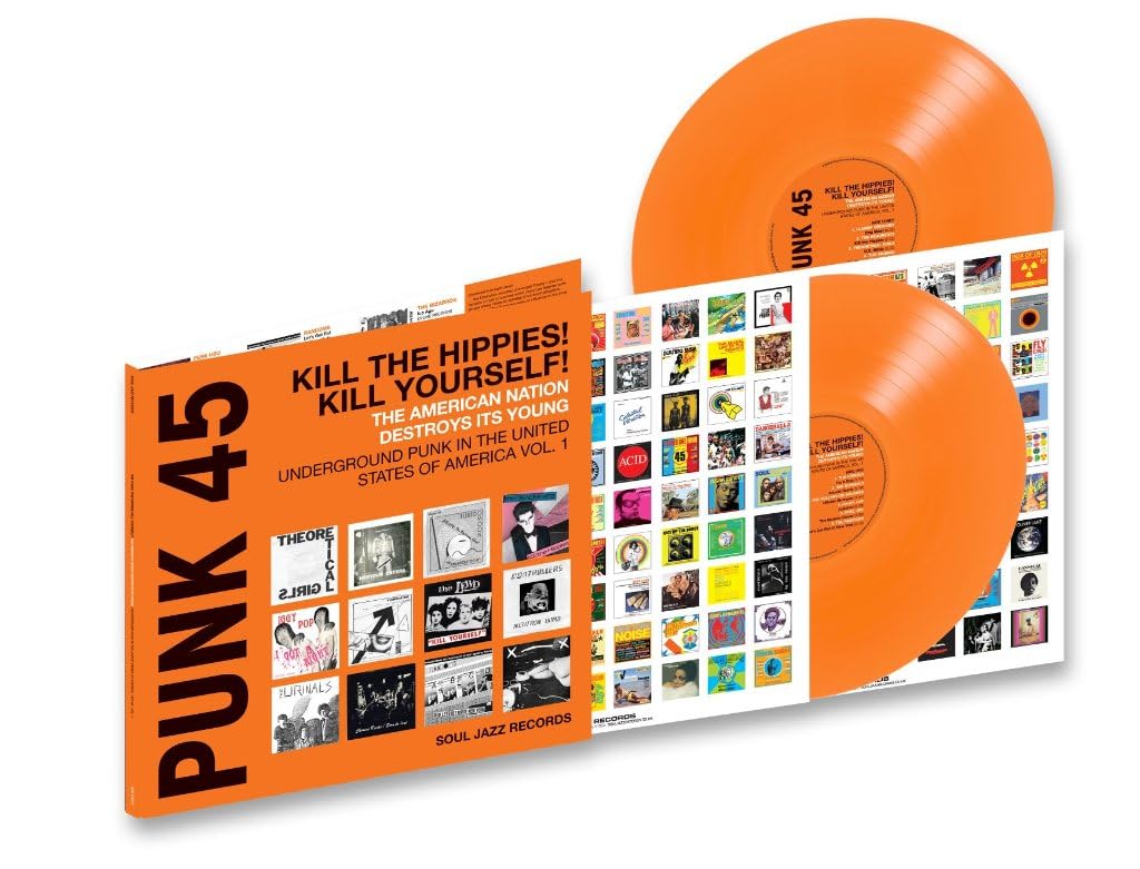 Punk 45: Kill the Hippies! Kill Yourself! (Colored) [VINYL]