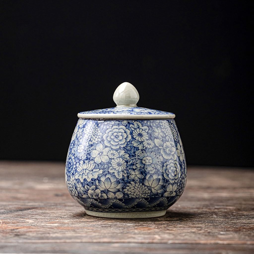 Masowe pojemniki na herbatę, hermetyczne pojemniki, pudełka ceramiczne do przechowywania liści, retro szklane pojemniki do domu