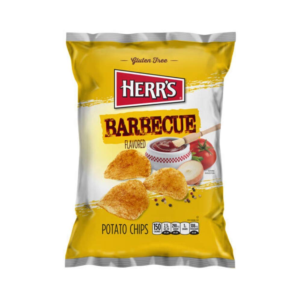 Amazon.com: Herr's Potato Chips - BBQ, 1 oz