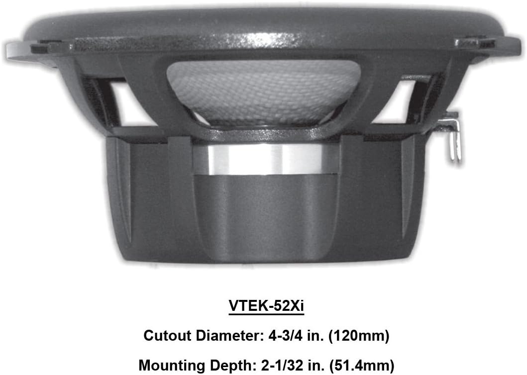 Promo 40% OFF Earthquake Sound VTEK-52 400W 5.25-inch 2-Way Coaxial Speakers with PistonMax Technology (Pair) Buy 1 get 1 Earthquake Sound VTEK-52 400W 5.25-inch 2-Way Coaxial Speakers with PistonMax Technology (Pair)
