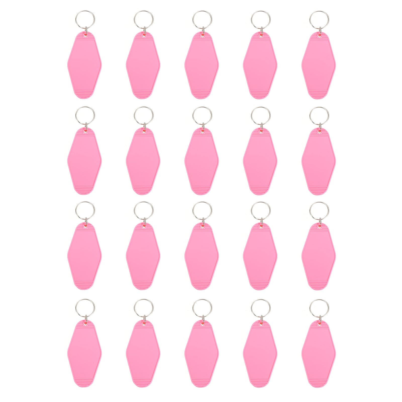 PATIKIL Vintage Motel Keychain, Blank Hotel Keychain Key Tag