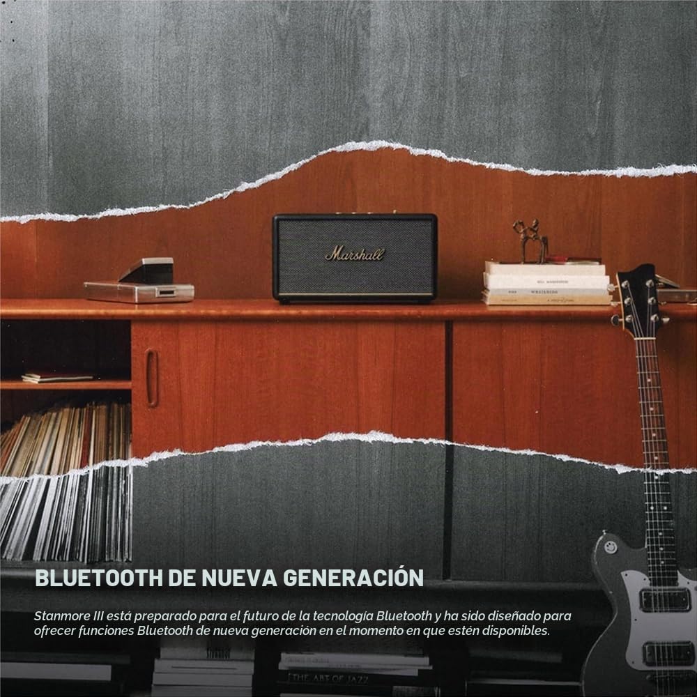 Marshall Stanmore III Altavoz Bluetooth, Negro